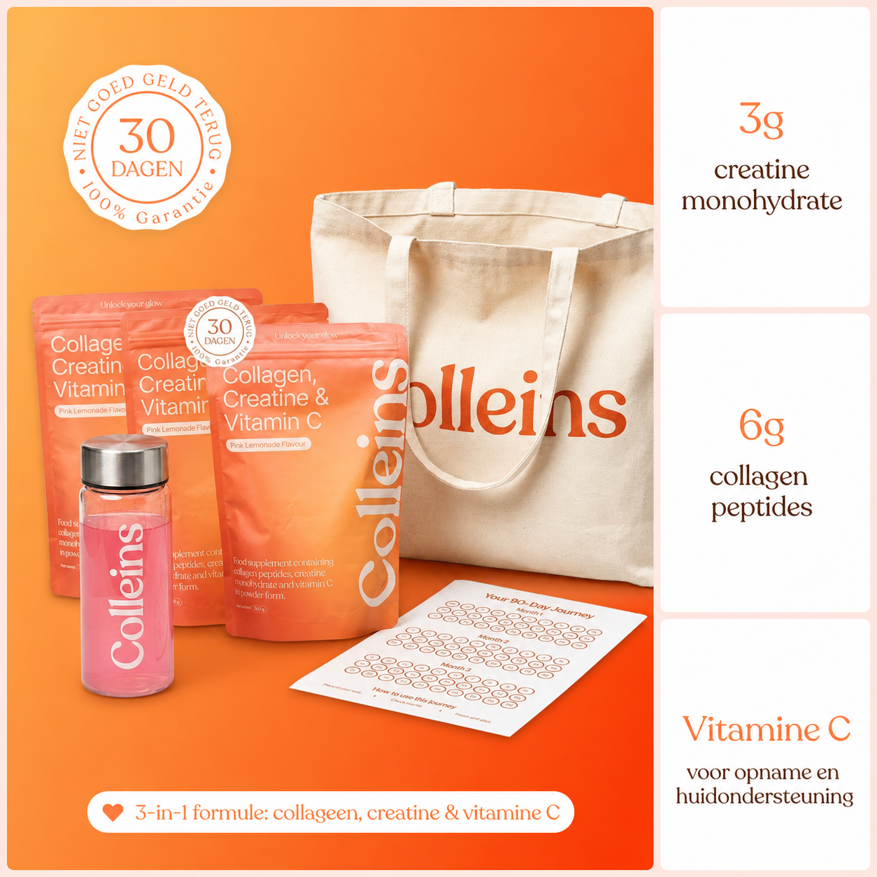 Colleins 3 Zakken + Welcome Kit