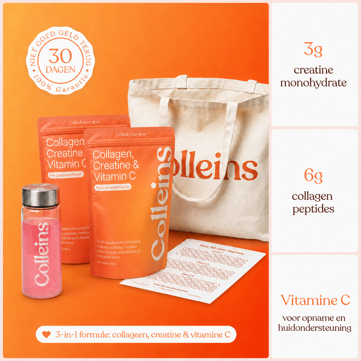 Colleins 2 Zakken + Welcome Kit