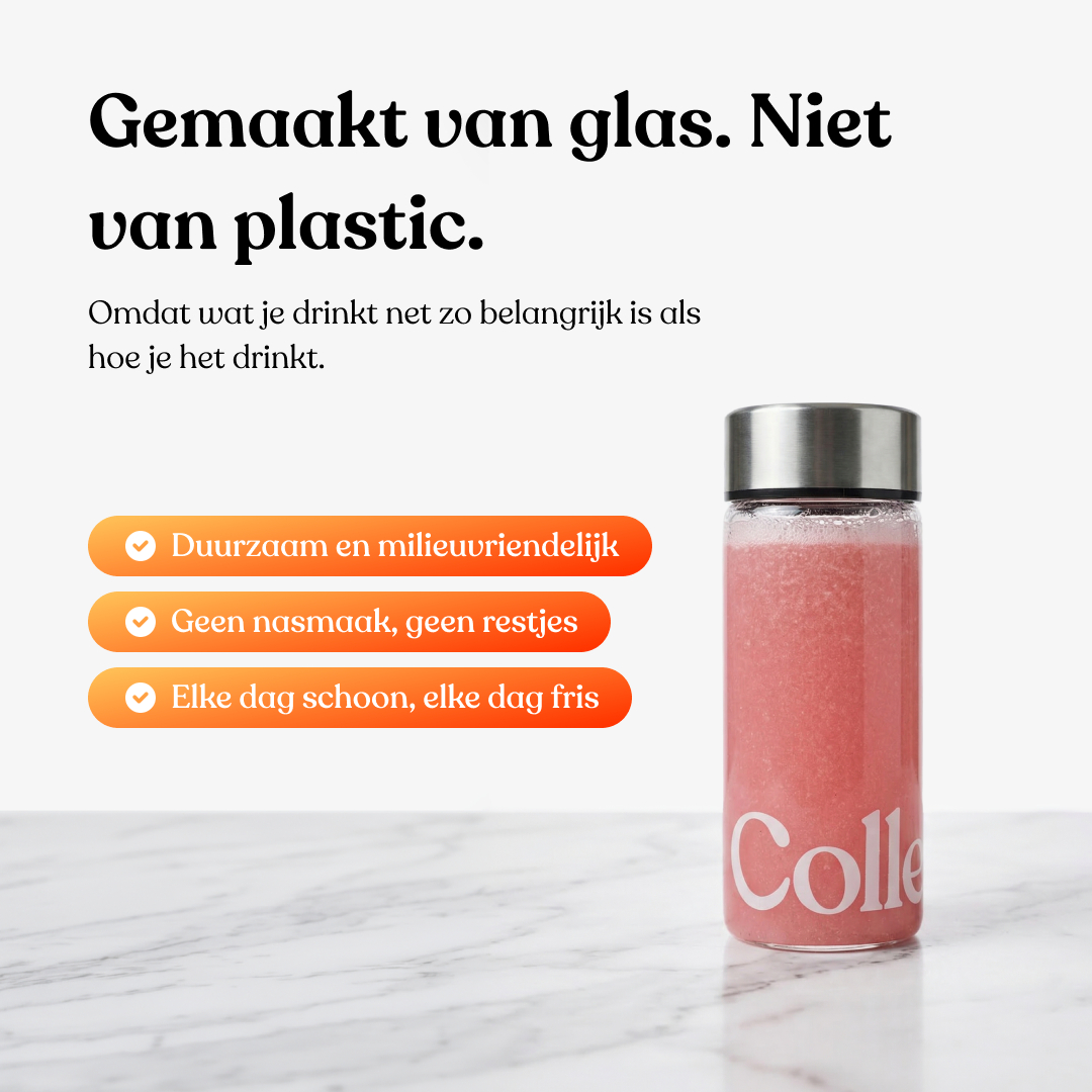 Glassvannflaske