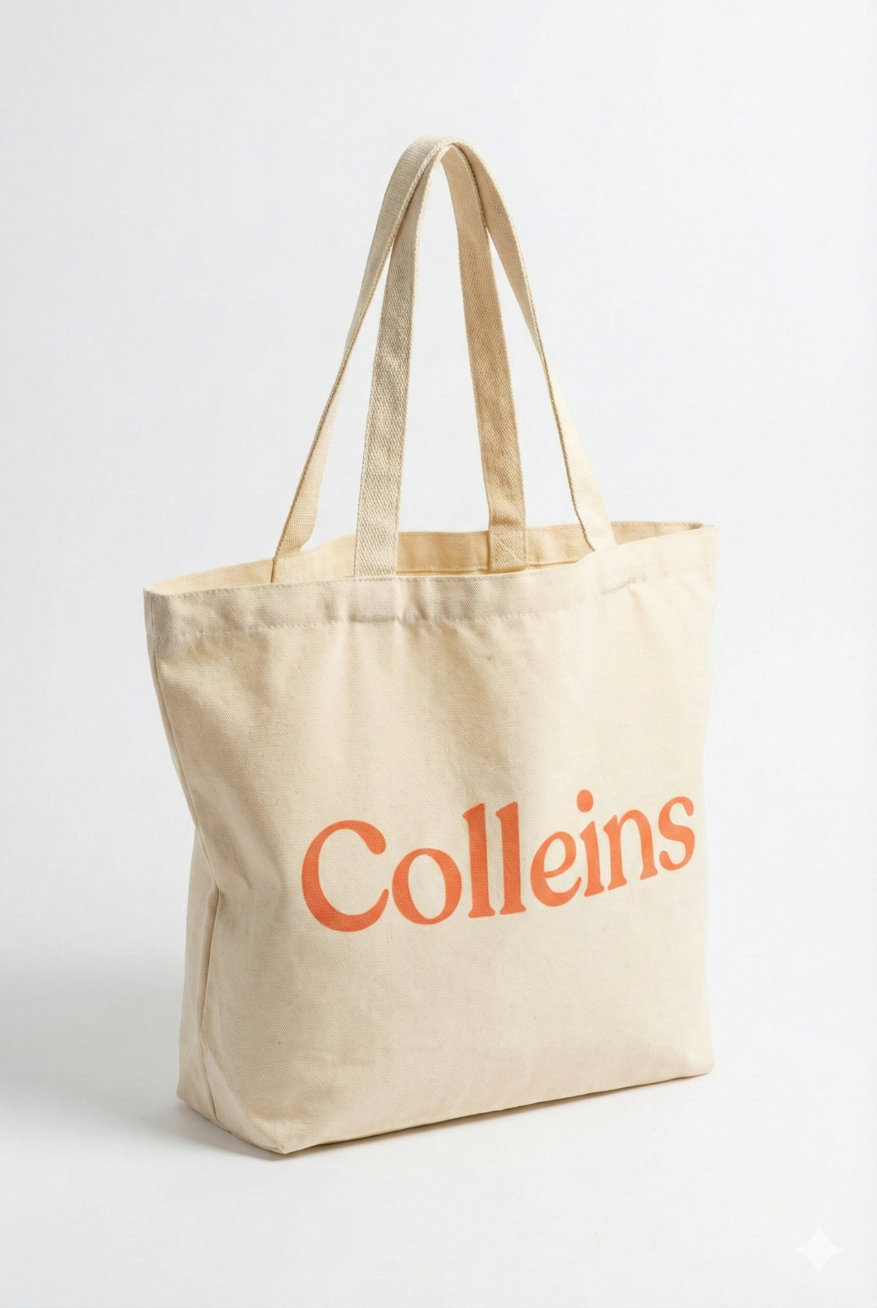 Mijn winkel tote bag with a stylish design, featuring sturdy handles and a spacious interior for everyday use.